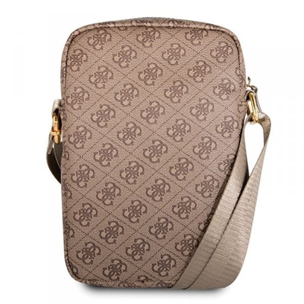 Guess 4G Uptown Tablet Bag - Torba na tablet 10&quot; (brązowy)
