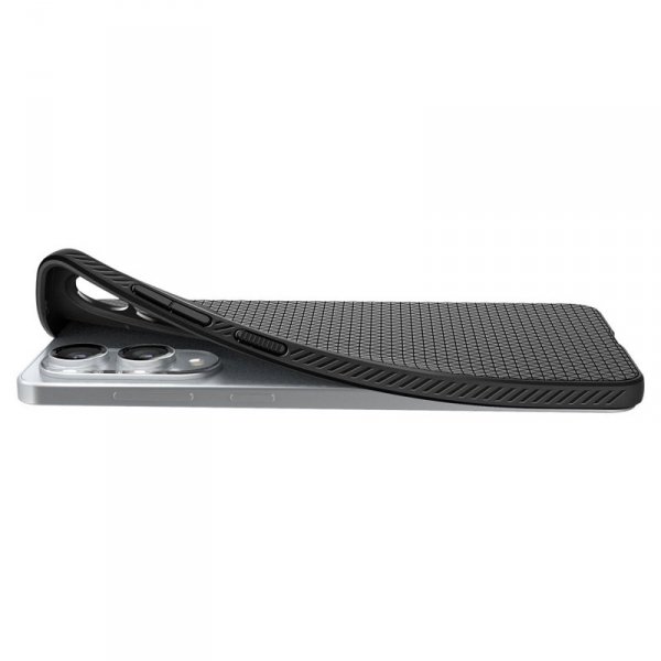 Spigen Liquid Air - Etui do Samsung Galaxy S25 Edge (Matte Black)