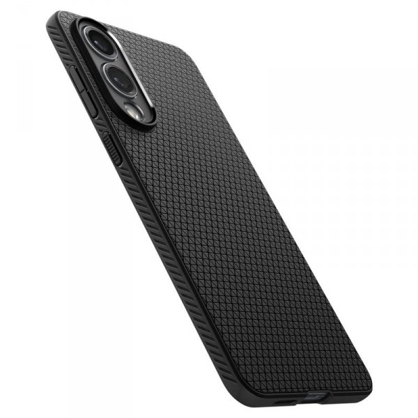Spigen Liquid Air - Etui do Samsung Galaxy S25 Edge (Matte Black)