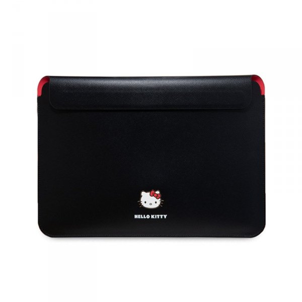 Hello Kitty PU Metal Logo Sleeve - Etui na notebooka 13&quot; / 14&quot; (czarny)