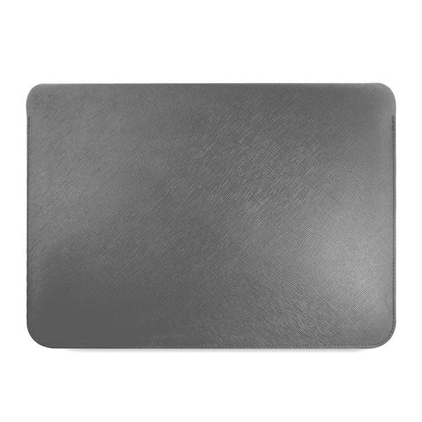 Karl Lagerfeld Saffiano Ikonik Sleeve - Etui na notebook 13&quot; / 14&quot; (Srebrny)