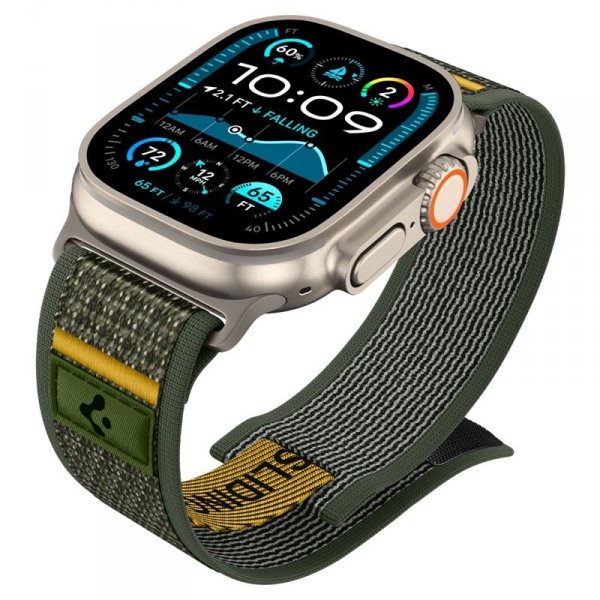 Spigen Athlex Air - Pasek do Apple Watch 44/45/46/49 mm (Active Green)