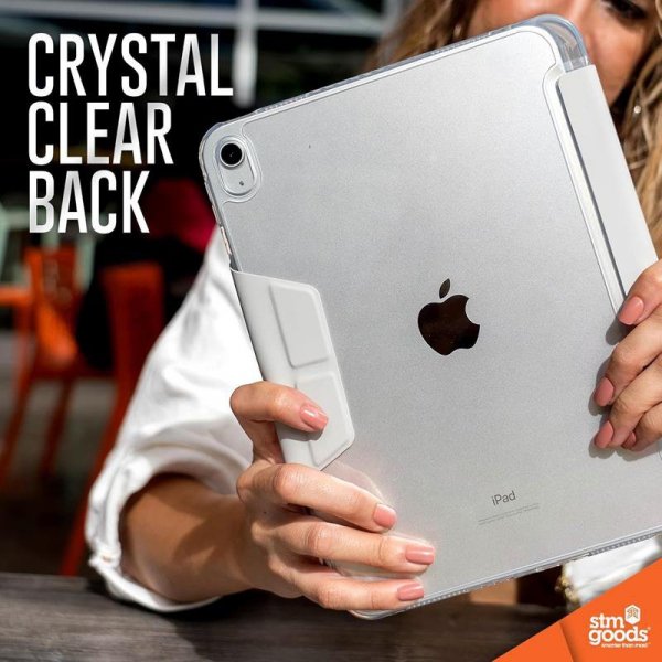 STM OPP – Etui iPad Air 13&quot; M3 (2025) / M2 (2024) (szary)
