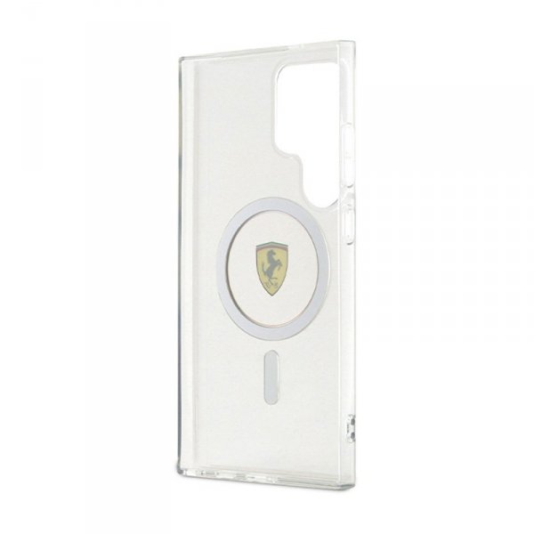 Ferrari IML Transp Inner Circle Line MagSafe - Etui Samsung Galaxy S24 Ultra (przezroczysty)