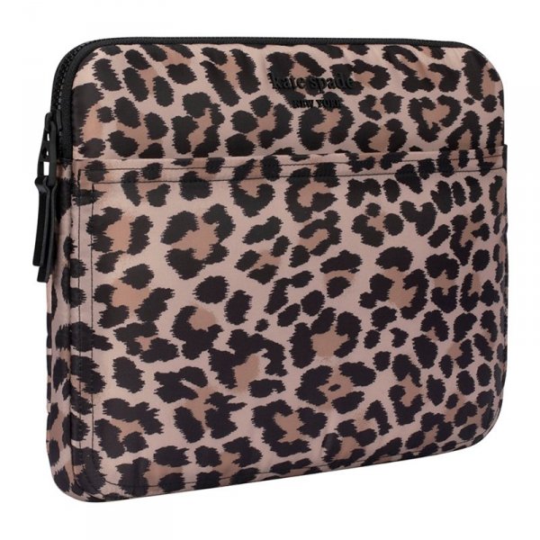 Kate Spade New York Puffer Sleeve - Pokrowiec MacBook Pro 16&quot; / Laptop 16&quot; (Classic Leopard)