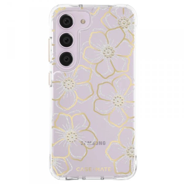 Case-Mate Floral Gems  - Etui Samsung Galaxy S23+ (Przezroczysty)