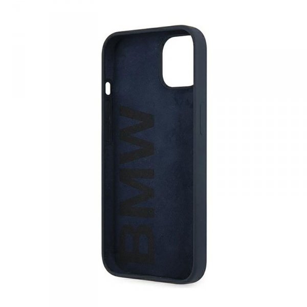 BMW Silicone Signature Logo - Etui iPhone 13 mini (granatowy)