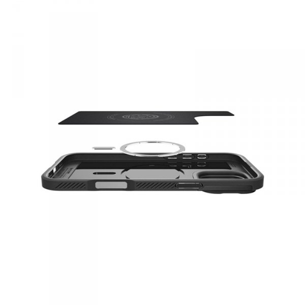 Spigen Optik Armor Mag MagSafe - Etui do iPhone 16 Pro (Czarny)