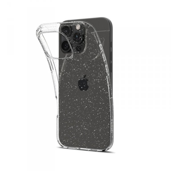 Spigen Liquid Crystal Glitter - Etui do iPhone 16 Pro Max (Przezroczysty)