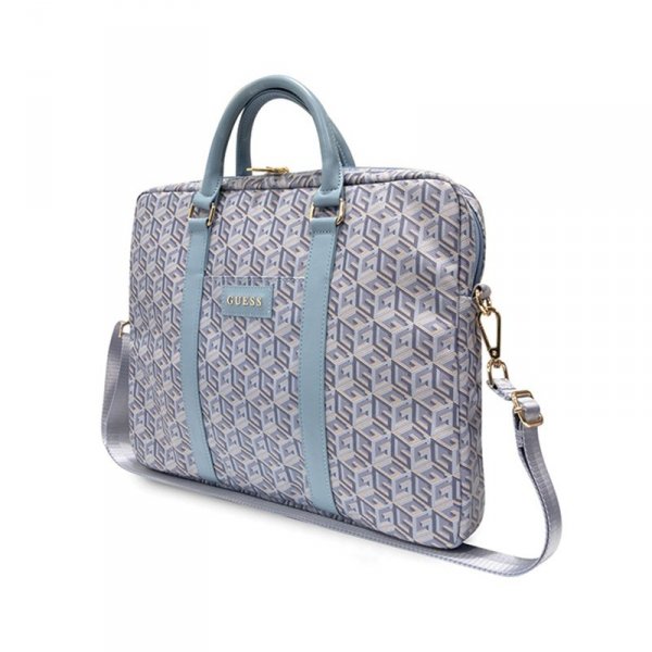 Guess GCube Stripes - Torba na notebooka 16&quot; / 15&quot; (niebieski)