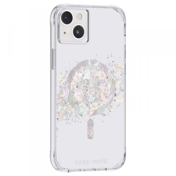 Case-Mate Karat MagSafe - Etui iPhone 14 Plus zdobione masą perłową (A Touch of Pearl)