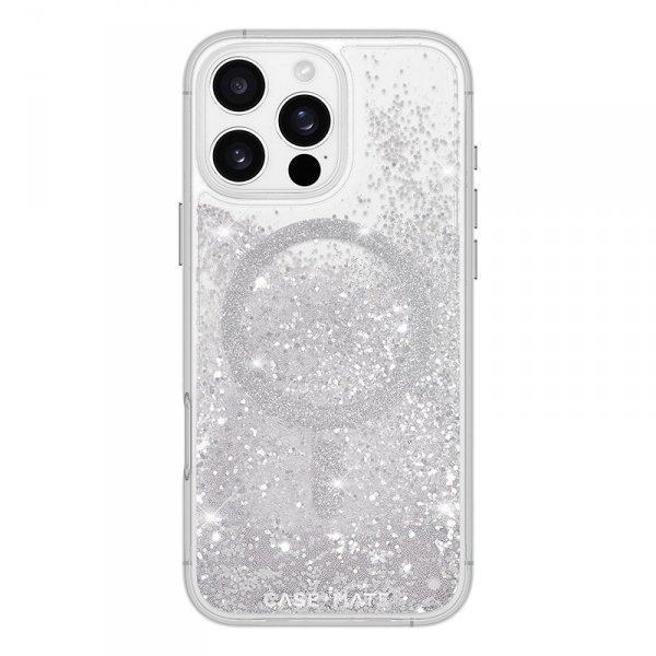 Case-Mate Waterfall MagSafe - Etui iPhone 16 Pro Max (Silver)
