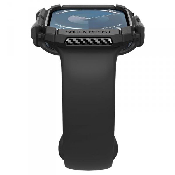 Spigen Rugged Armor - Obudowa do Apple Watch 10 42 mm (Matte Black)
