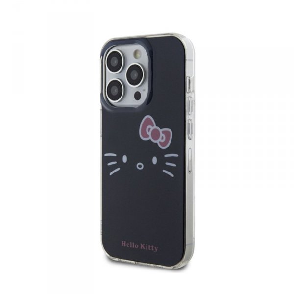 Hello Kitty IML Kitty Face - Etui iPhone 14 Pro Max (czarny)