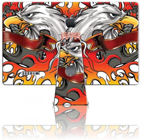 Nexgen Skins - Zestaw skórek na obudowę z efektem 3D iMac 27&quot; (Iron Eagle 3D)