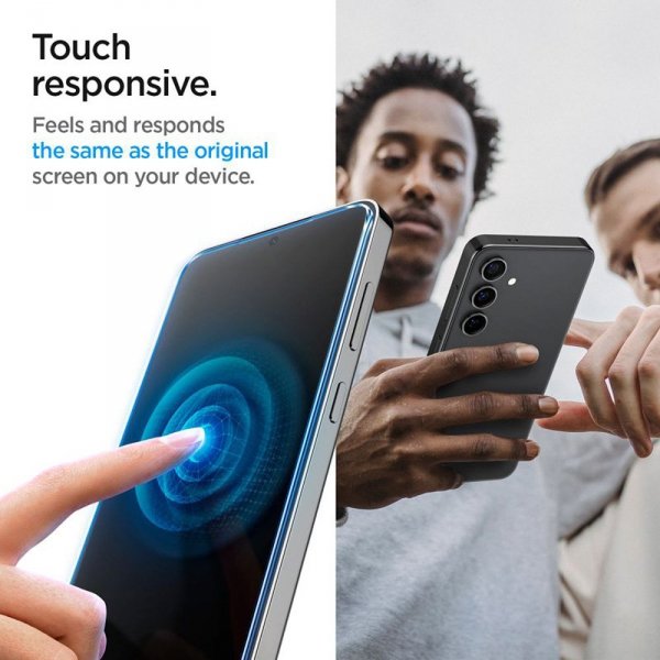 Spigen GLAS.TR EZ FIT 2-Pack - Szkło hartowane do Samsung Galaxy S25+ / S24+ (2 sztuki)
