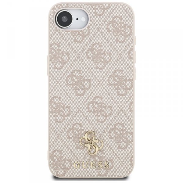 Guess 4G Small 4G and Classic MagSafe - Etui do iPhone 16e (różowy)