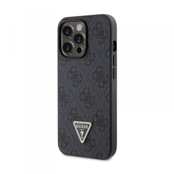 Guess Crossbody 4G Metal Logo - Etui iPhone 13 Pro (czarny)