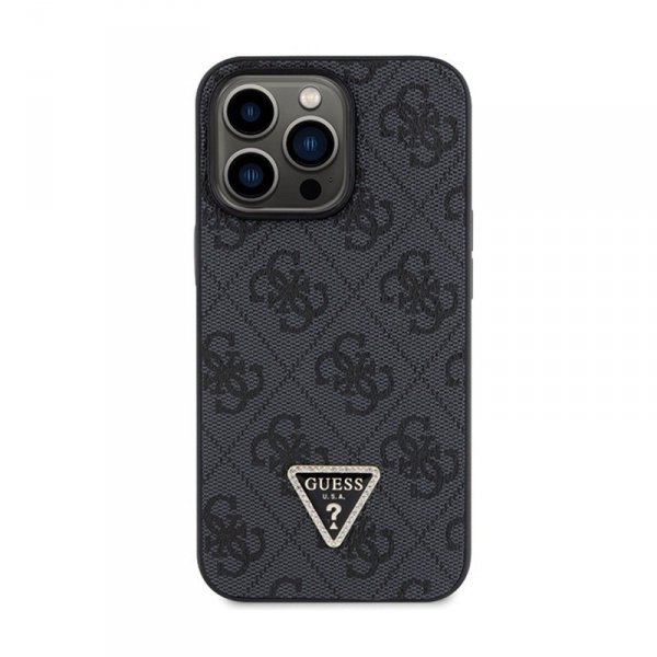 Guess Crossbody 4G Metal Logo - Etui iPhone 13 Pro (czarny)