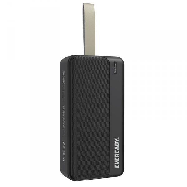 Eveready PX30B - Powerbank 30000 mAh 2x USB-A (Czarny)