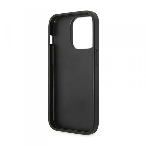 Karl Lagerfeld Glitter Flakes Ikonik - Etui iPhone 14 Pro Max (srebrny)