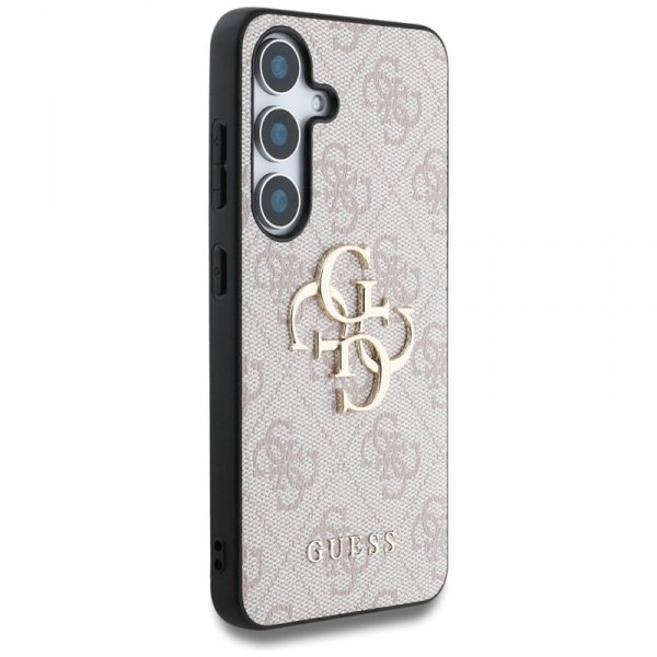 Guess Big 4G Logo Classic Logo - Etui do Samsung Galaxy S25 (różowy)