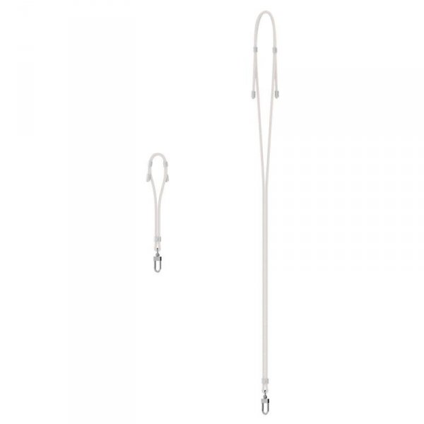 Spigen Universal Strap Set Crossbody & Wrist - Pasek do telefonu na ramię + na nadgarstek (Pearl White)