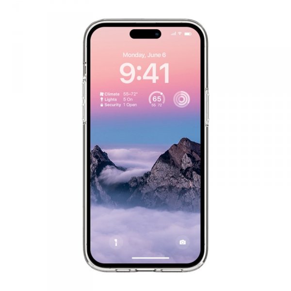 Crong Clear MAG Cover - Etui iPhone 14 Pro Max MagSafe (przezroczysty)