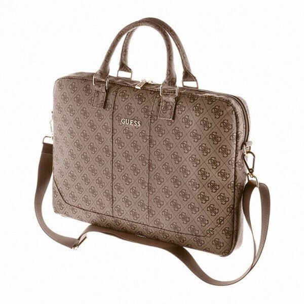 Guess 4G Uptown Computer Bag - Torba na notebooka 16&quot; / 15&quot; (brązowy)