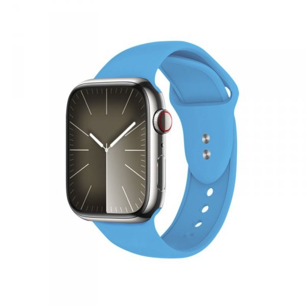 Crong Liquid - Pasek do Apple Watch 38/40/41/42 mm (niebieski)