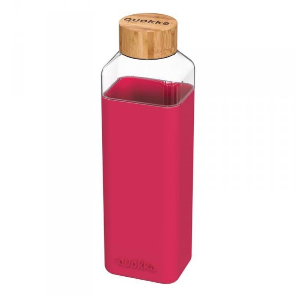 Quokka Storm - Butelka na wodę ze szkła 700 ml (Maroon)