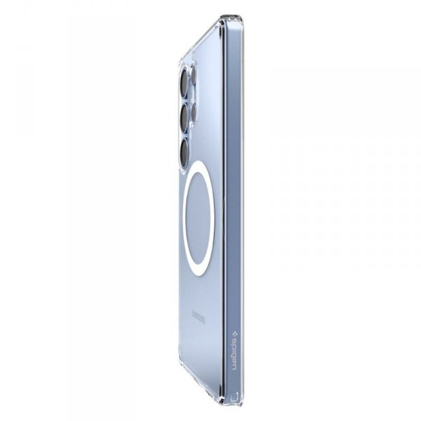 Spigen Ultra Hybrid Mag MagSafe - Etui do Samsung Galaxy S25 Ultra (Clear / White)