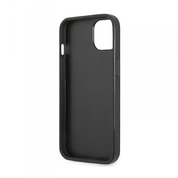 Guess Saffiano Triangle Logo Case – Etui iPhone 14 Plus (czarny)
