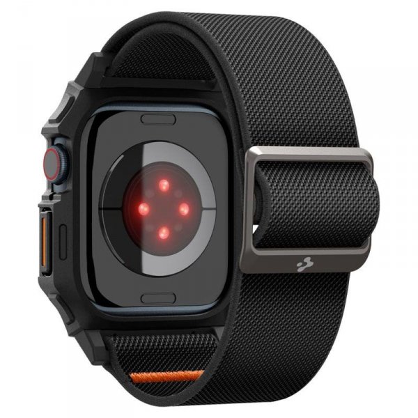 Spigen Lite Fit &quot;Pro&quot; - Etui z paskiem do Apple Watch 10 42 mm (Matte Black)
