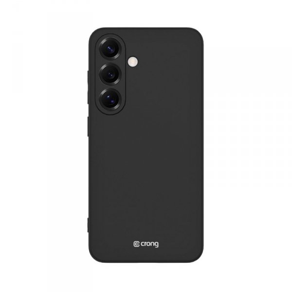 Crong Color Cover - Etui Samsung Galaxy S25+ (czarny)