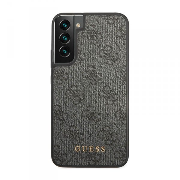 Guess 4G Metal Logo - Etui Samsung Galaxy S23 (szary)