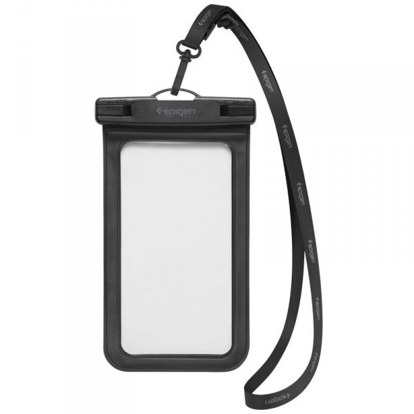 Spigen A601 Universal Waterproof Case - Etui do smartfonów do 6.9&quot; (Czarny)