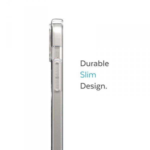 Speck Gemshell + MagSafe - Etui do iPhone 15 Plus / iPhone 14 Plus z powłoką MICROBAN (Clear)