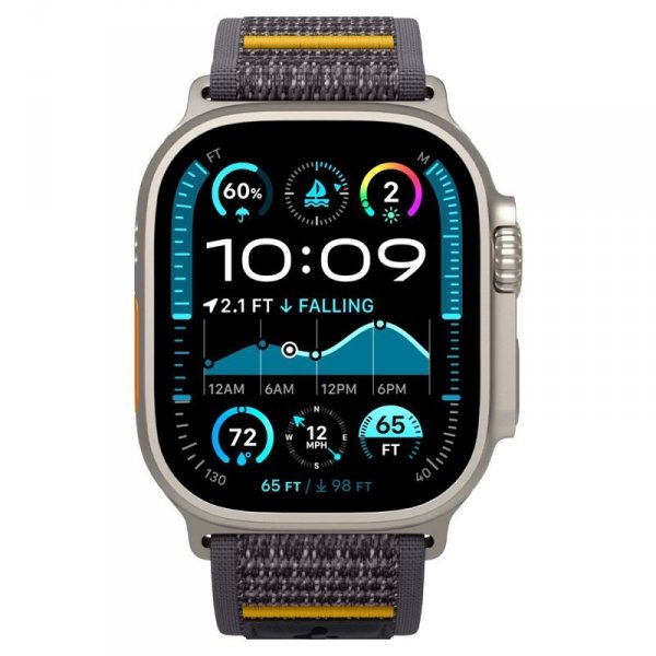 Spigen Athlex Air - Pasek do Apple Watch 44/45/46/49 mm (Active Gray)