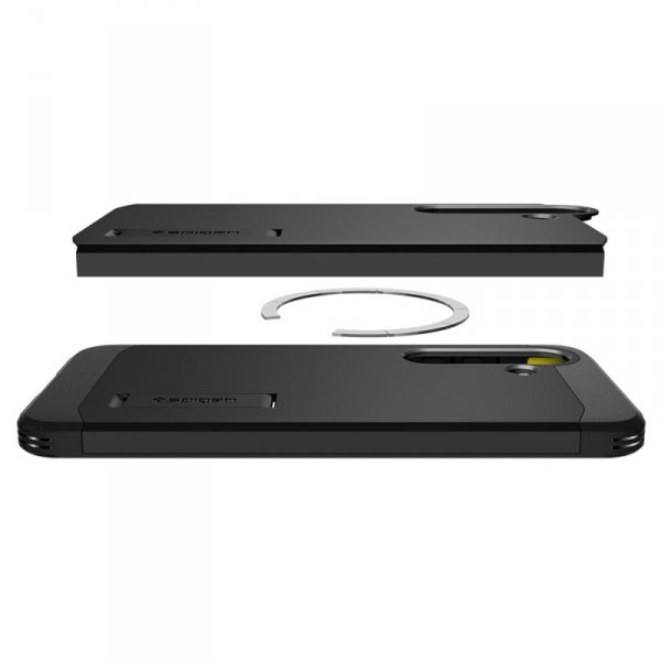 Spigen Tough Armor MagSafe - Etui do Samsung Galaxy S25+ (Czarny)