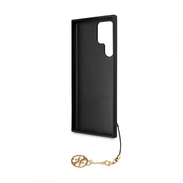 Guess 4G Charms Collection - Etui Samsung Galaxy S24 Ultra (czarny)