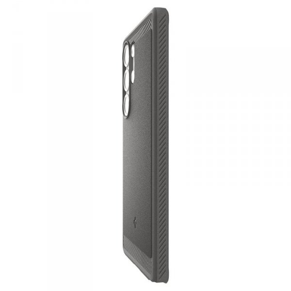 Spigen Rugged Armor Mag MagSafe - Etui do Samsung Galaxy S25 Ultra (Marble Grey)