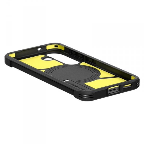 Spigen Tough Armor MagSafe - Etui do Samsung Galaxy S25 (Czarny)