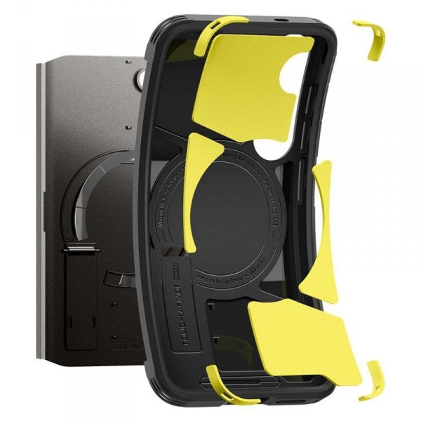 Spigen Tough Armor MagSafe - Etui do Samsung Galaxy S25 (Czarny)