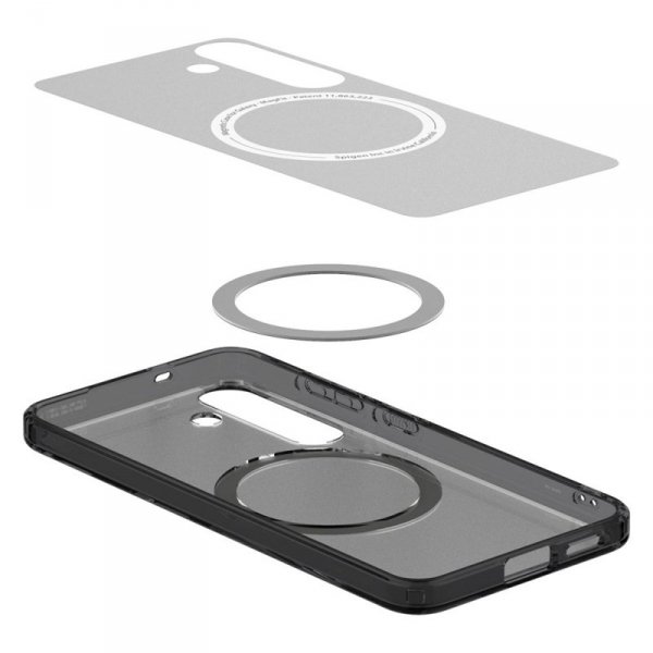 Spigen Ultra Hybrid Mag MagSafe - Etui do Samsung Galaxy S25 (Frost Black)