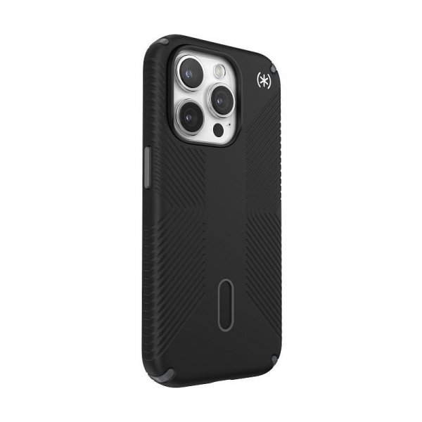 Speck Presidio2 Grip ClickLock & Magsafe - Etui iPhone 15 Pro (Black / Slate Grey / White)