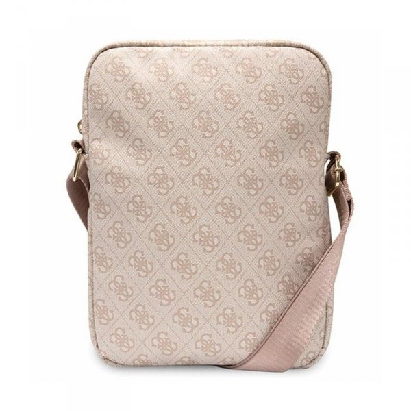 Guess 4G Stripes Tablet Bag - Torba na tablet 10&quot; (Różowy)