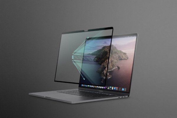 Moshi iVisor AG - Matowa folia ochronna na ekran MacBook Pro 14&quot; (M3/M2/M1/2023-2021) (Black/Clear/Matte)
