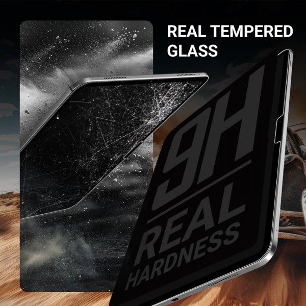 Crong 3D Armour Glass – Szkło hartowane iPad Pro 13&quot; M4 (2024)