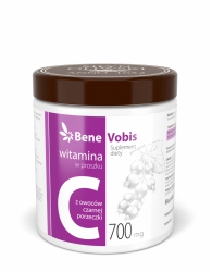 Bene Vobis - Witamina C w 100% z owoców czarnej porzeczki - 500g